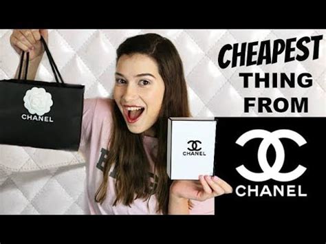 cheapest thing in chanel|cheapest thing on chanel website.